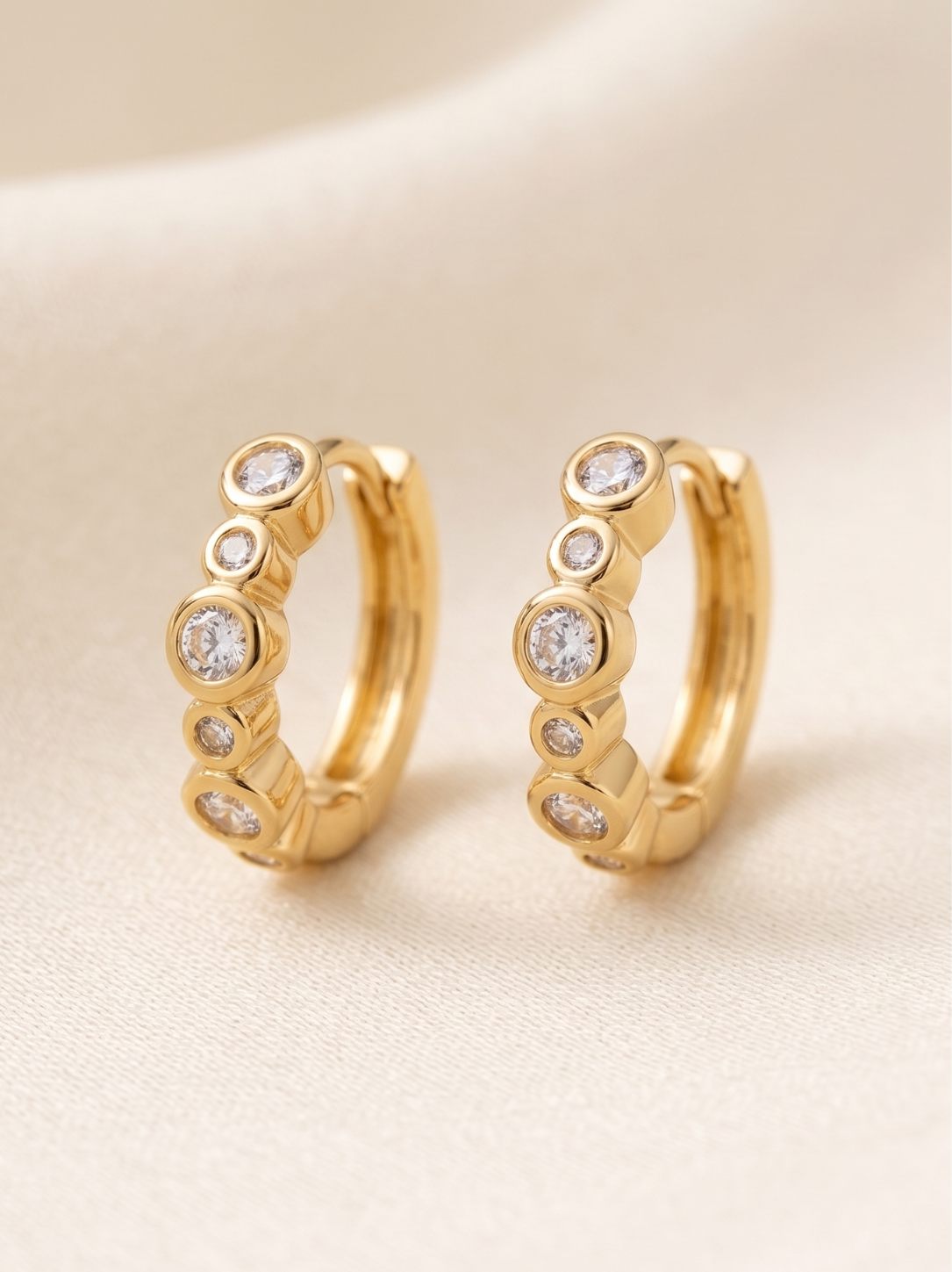 Celeste Mini Hoop Earrings