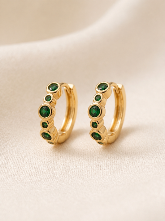 Celeste Mini Hoop Earrings